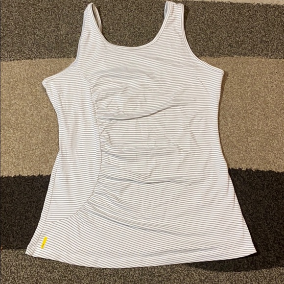 Lole striped tank top Women’s Large - Picture 1 of 5